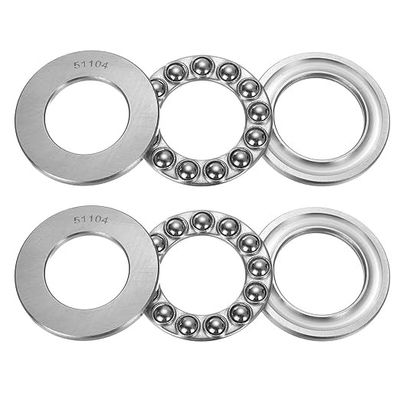 Chrome Steel Thrust Ball Bearing 51104  Single Row Roller Bearing 20x35x10