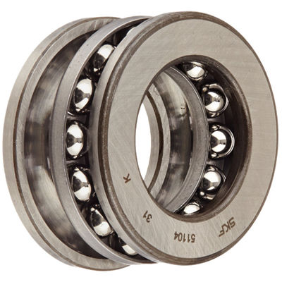 51104/8104  Single Thrust Ball Bearing 20x35x10 Alloy Steel Material