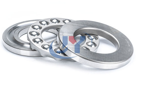 51136 Thrust Ball Bearings Plane Axial Ball Bearing GCr15SiMn Material