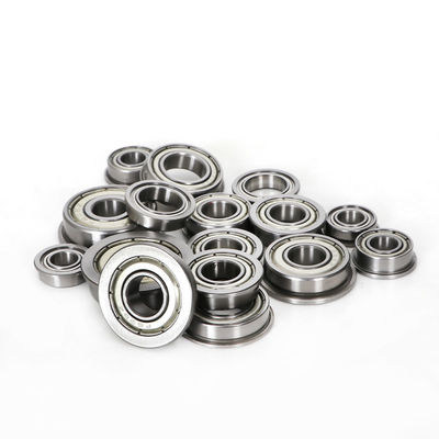 MF83K 3*8*2.5 mm MF83 Open Flange Toy Gearbox Single Row Deep Groove Ball Bearing 2RS Seals Oil Made Bearing Steel