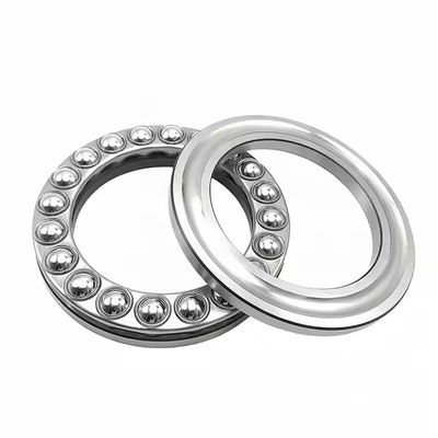 51324 Single Direction 120x210x70mm Chrome Steel Cage Thrust Ball Bearing 51324