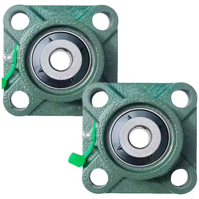UCF Series Square Flanged Pillow Block Bearings For Agricultural Machinery  UCFU204