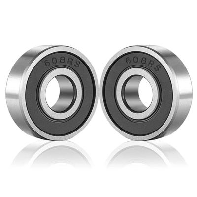 Double Rubber Sealed Miniature Deep Groove Ball Bearings 8x22x7 608 2RS Ball Bearings